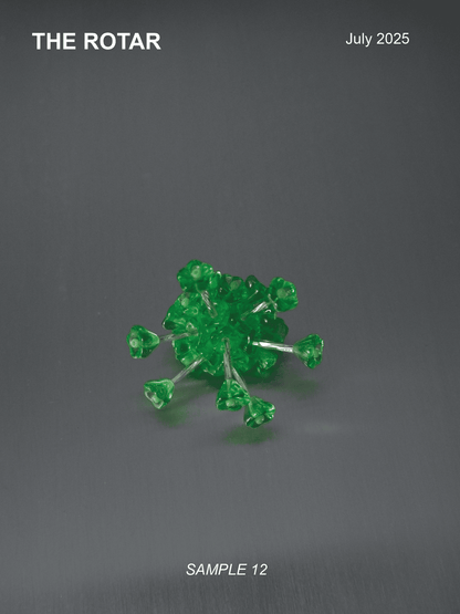 Sample #12 Earring - the rotar.