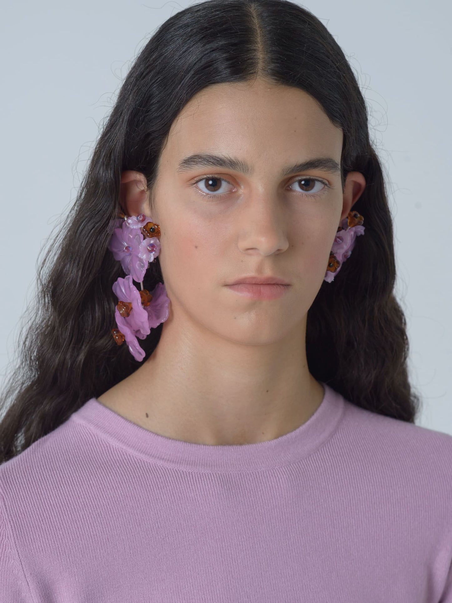 Iris Pink Earring