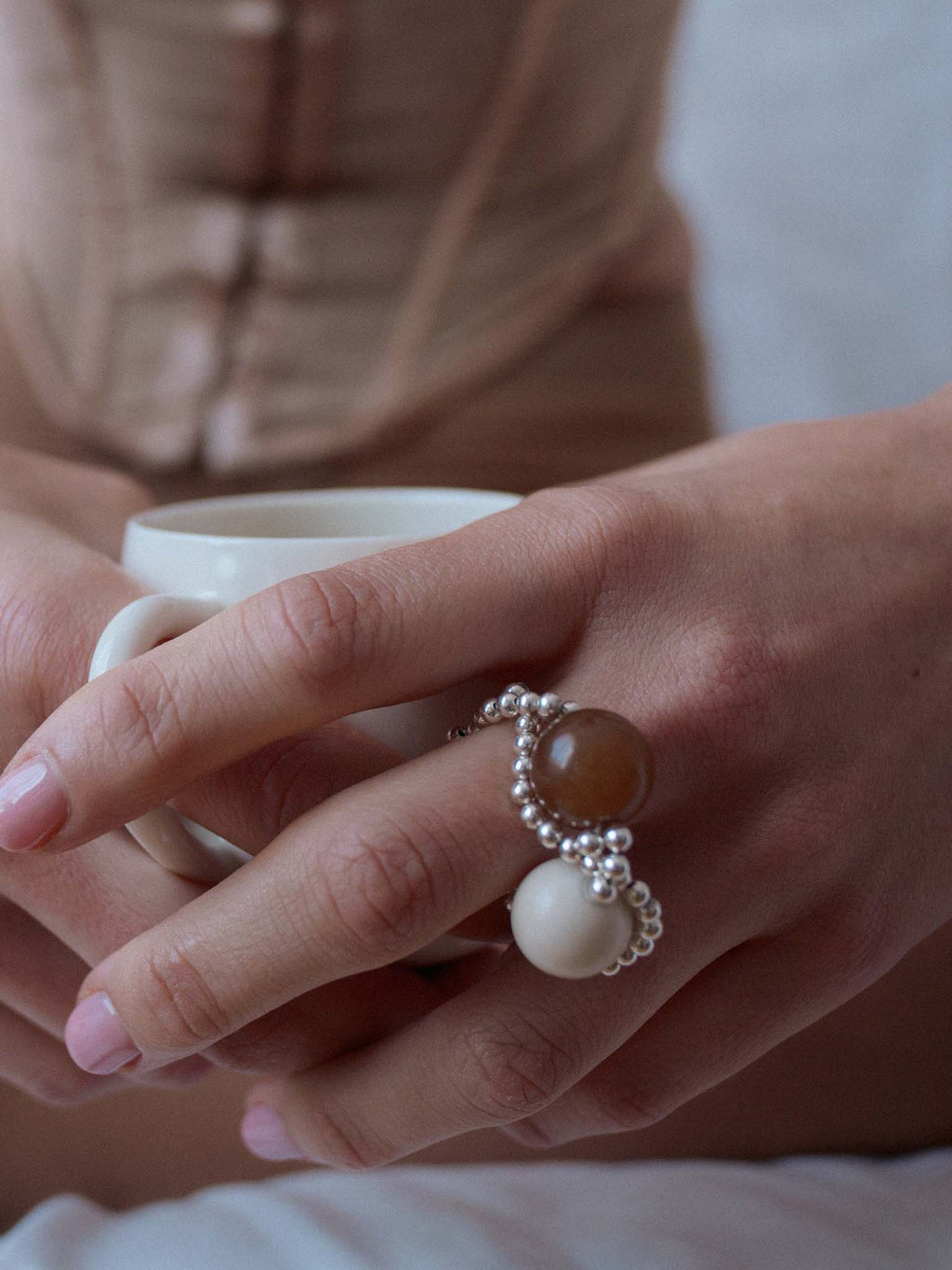 Yin Yang Butter Ring